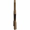 Ekena Millwork Davenport Rough Sawn Timber Gable Bracket, Western Red Cedar, 60"W x 35"H x 2"D x 6"F, 14/12 Pitch GBW060X35X0206DAV00RWR - alternate 4